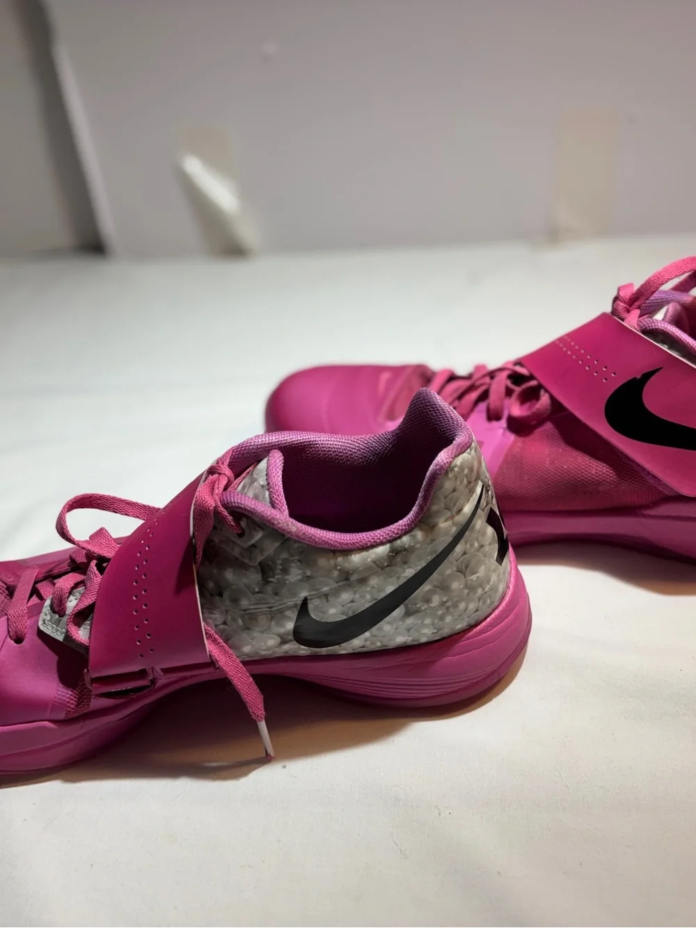 Pink Nike Zoom KD4 Aunt Pearl Sz 14 shoes